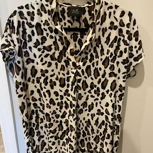 Animal Print Blouse
